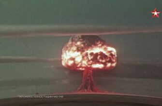 Засекреченные кадры ядерных испытаний 1961 года изнутри самолета Ту-95В - «Видео приколы»