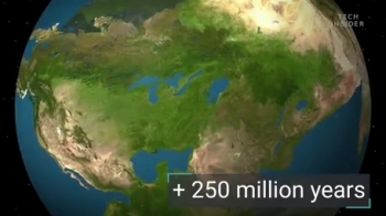 Как Земля будет выглядеть через 250 миллионов лет в соответствии с теорией тектоники плит - «Видео приколы»