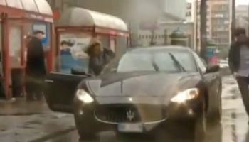 Тест-драйв Maserati пошел не по плану - «Видео приколы»